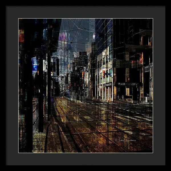 As The Sun Goes Down - Framed Print