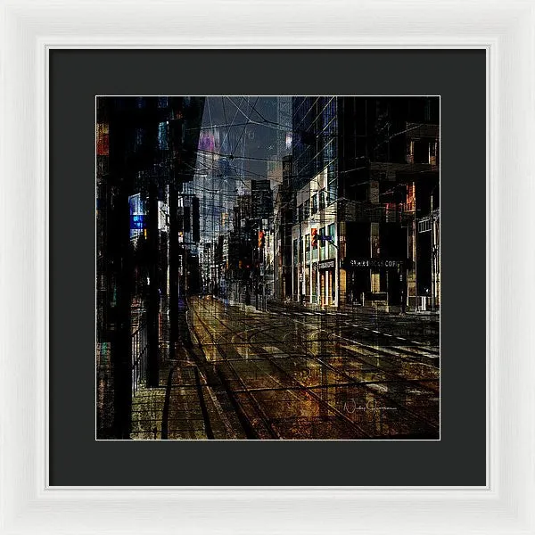 As The Sun Goes Down - Framed Print