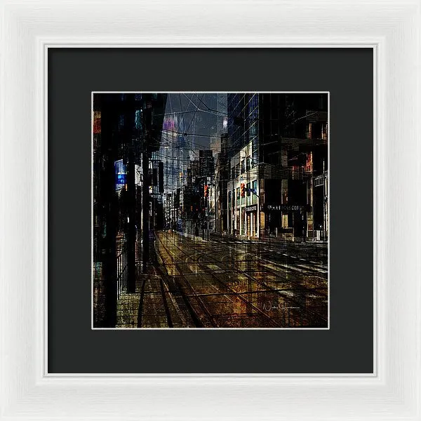 As The Sun Goes Down - Framed Print