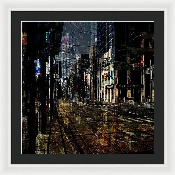 As The Sun Goes Down - Framed Print