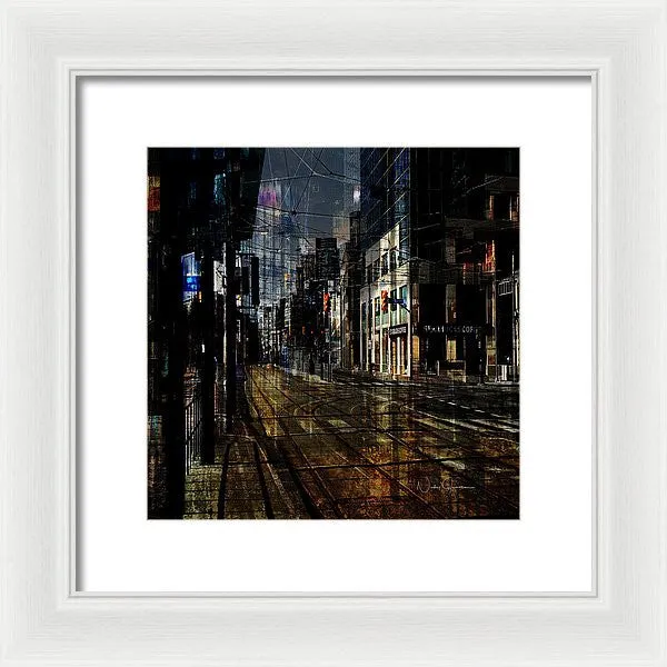 As The Sun Goes Down - Framed Print