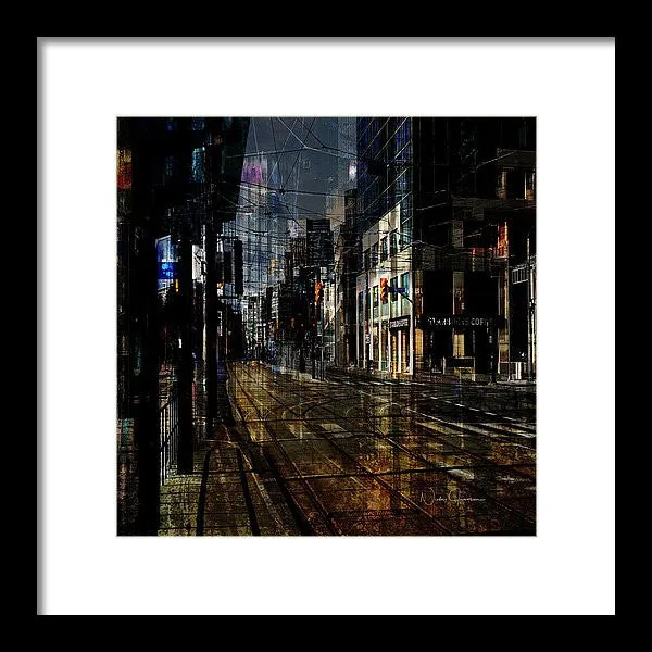 As The Sun Goes Down - Framed Print
