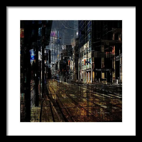 As The Sun Goes Down - Framed Print