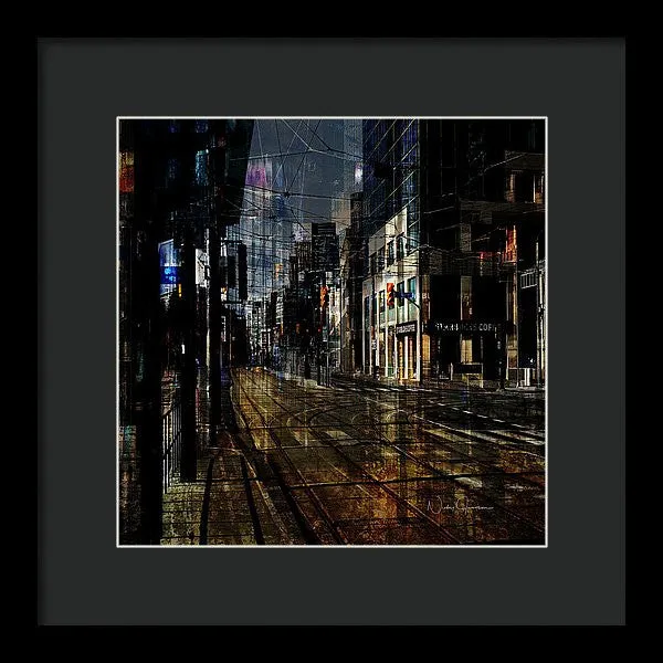 As The Sun Goes Down - Framed Print