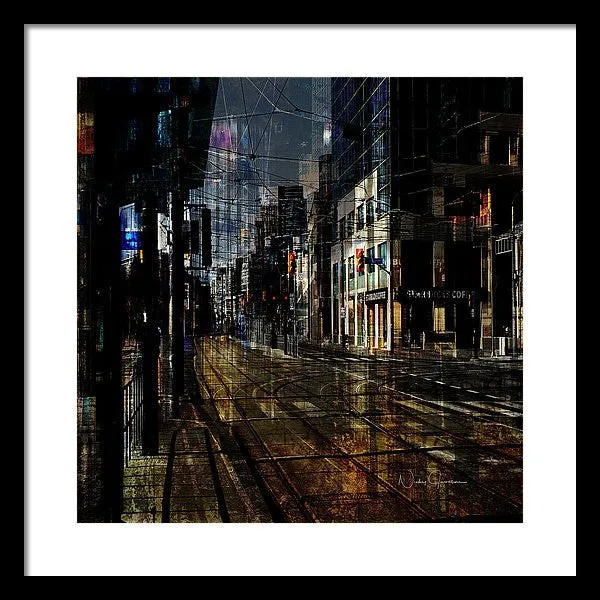 As The Sun Goes Down - Framed Print