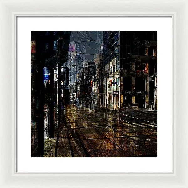 As The Sun Goes Down - Framed Print