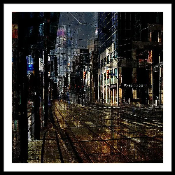 As The Sun Goes Down - Framed Print