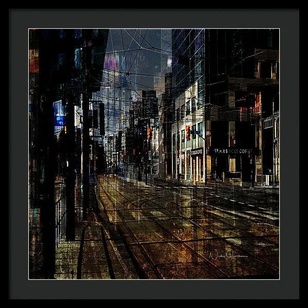 As The Sun Goes Down - Framed Print