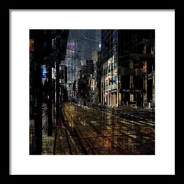 As The Sun Goes Down - Framed Print
