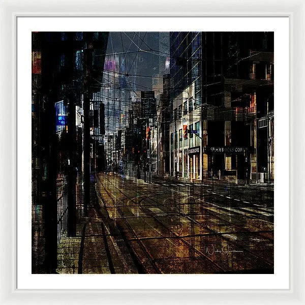 As The Sun Goes Down - Framed Print