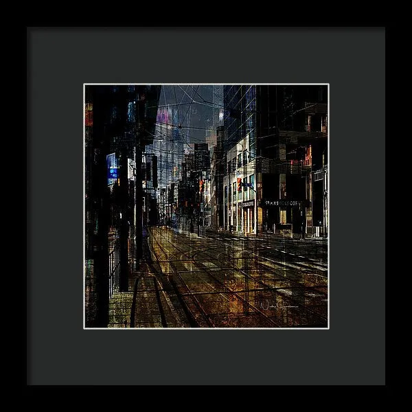 As The Sun Goes Down - Framed Print