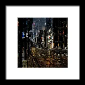As The Sun Goes Down - Framed Print