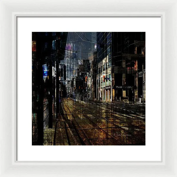 As The Sun Goes Down - Framed Print