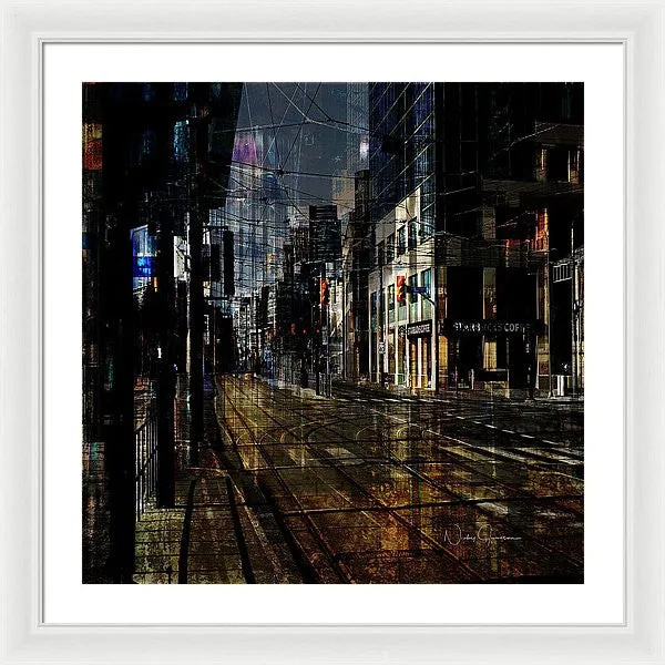 As The Sun Goes Down - Framed Print