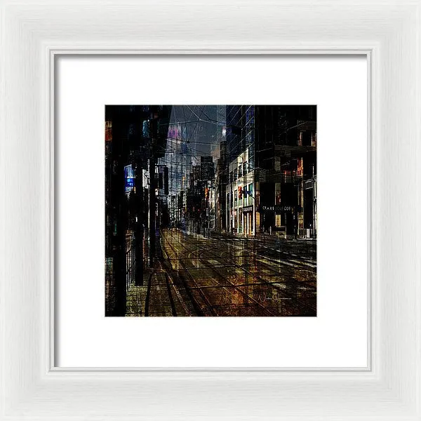 As The Sun Goes Down - Framed Print