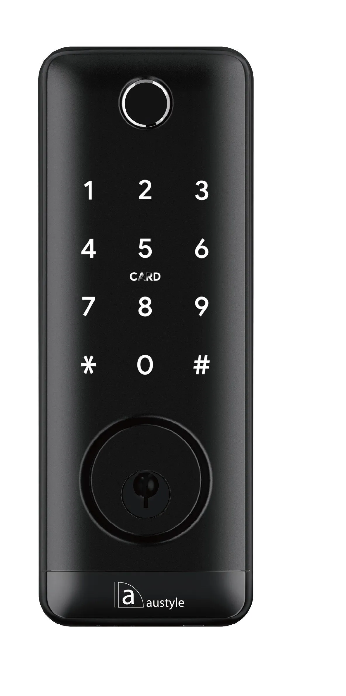 Austyle Digital Dead Bolt Set Black 170x65mm