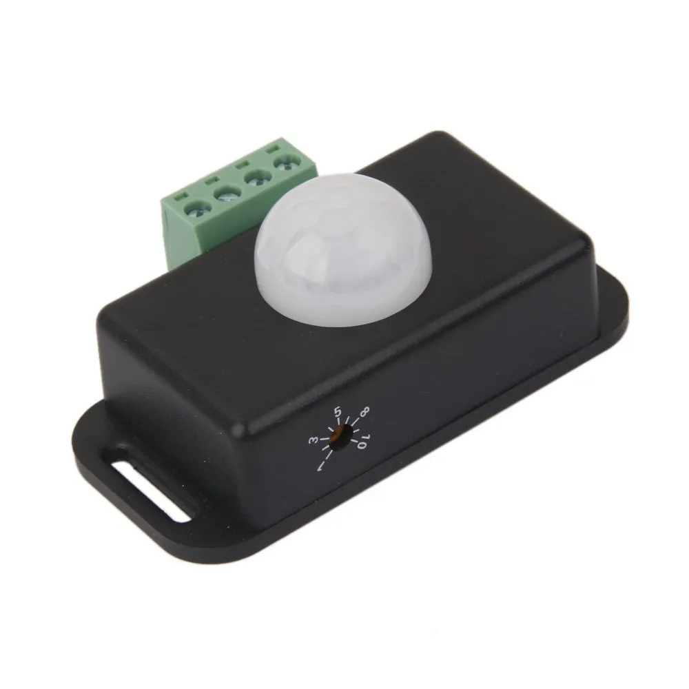 Automatic DC 12V-24V 8A Infrared PIR Motion Sensor Switch Module For LED Light