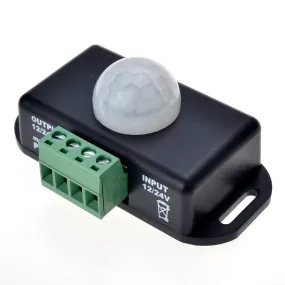 Automatic DC 12V-24V 8A Infrared PIR Motion Sensor Switch Module For LED Light