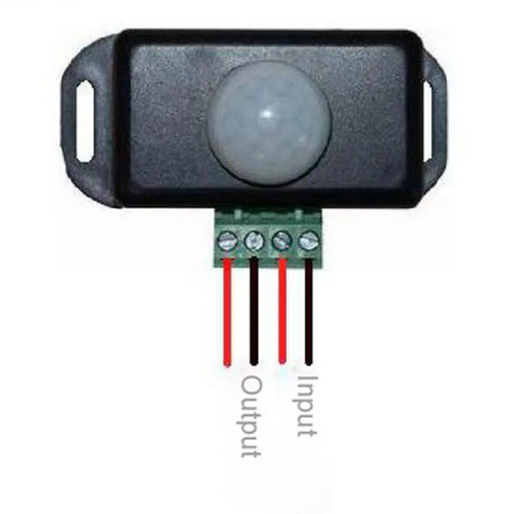Automatic DC 12V-24V 8A Infrared PIR Motion Sensor Switch Module For LED Light