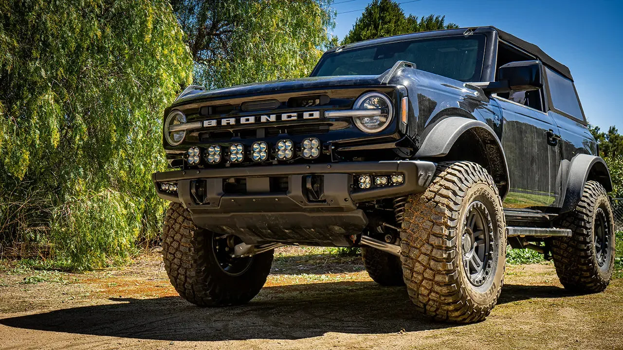 Baja Designs XL Linkable Bumper Kit For Bronco w/ OE Plastic Bumper (2021-2022)