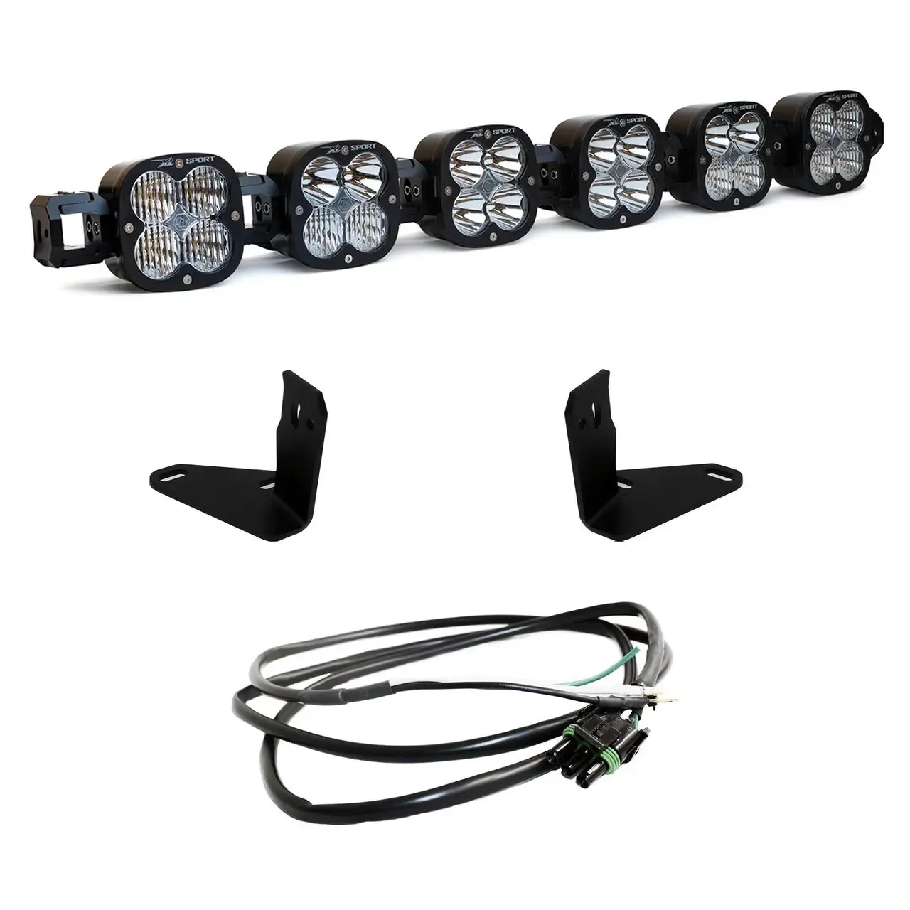 Baja Designs XL Linkable Bumper Kit For Bronco w/ OE Plastic Bumper (2021-2022)