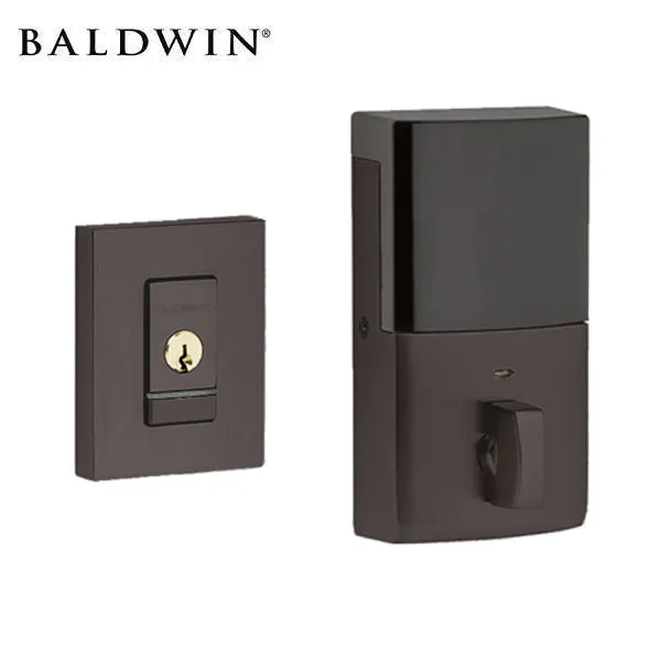 Baldwin Estate Evolved - 8220.B Contemporary Electronic Deadbolt - Singl Cyl  - Bluetooth - 112 - Venetian Bronze - Grade 2