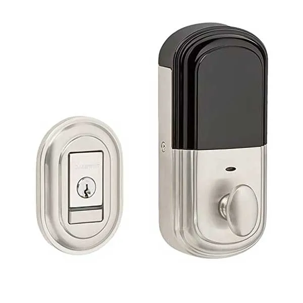 Baldwin Estate Evolved - 8231.B Traditional Electronic Deadbolt - Singl Cyl  - Bluetooth - 150 - Satin Nickel - Grade 2