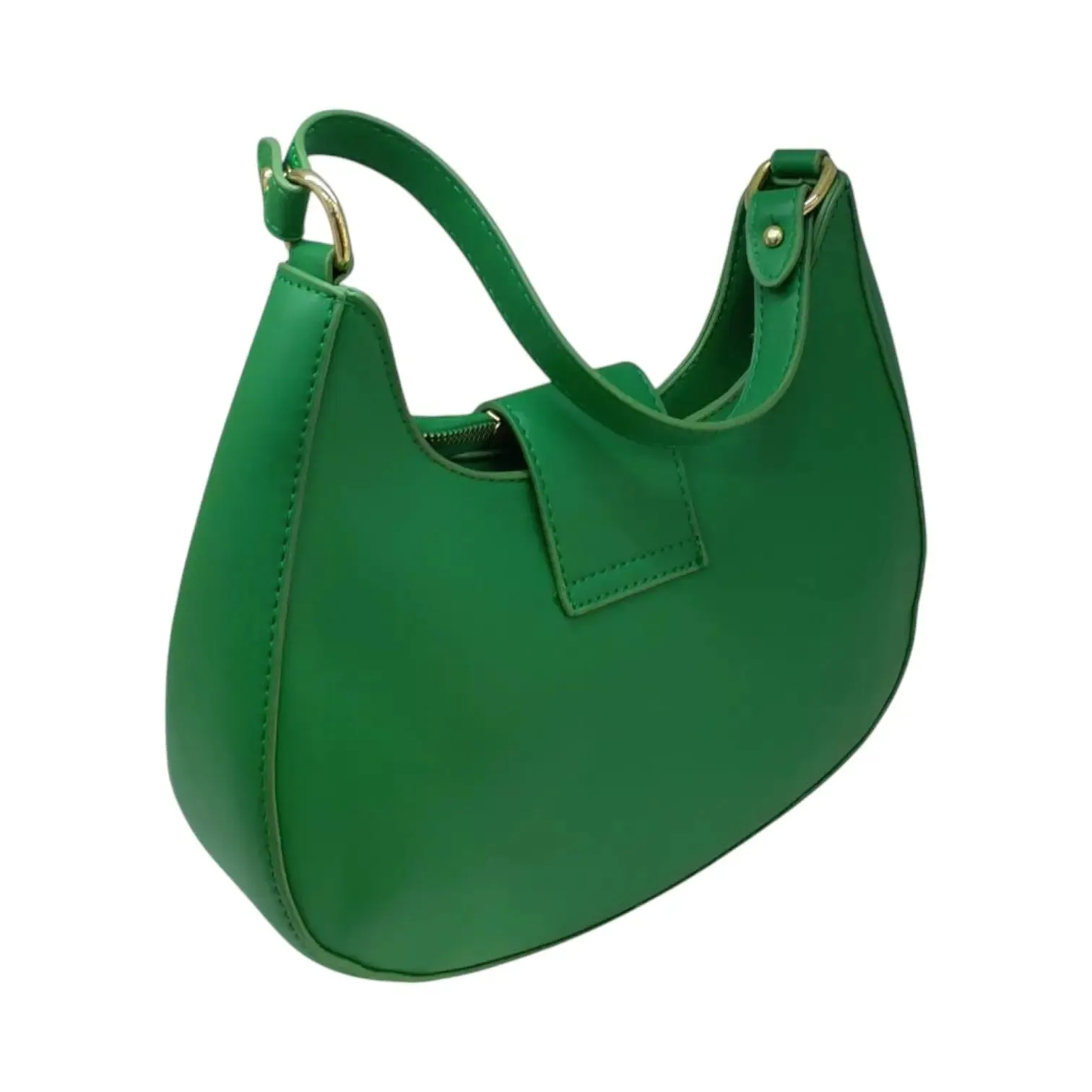 BB Hobo Shoulder Bag with Gold Lock
