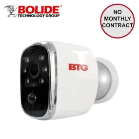 Bolide - WIP80P - Wi-Fi IP / Bullet Camera / Fixed / 2.8 mm Lens / Outdoor / IP66 / IR 15ft / PIR Motion Sensor