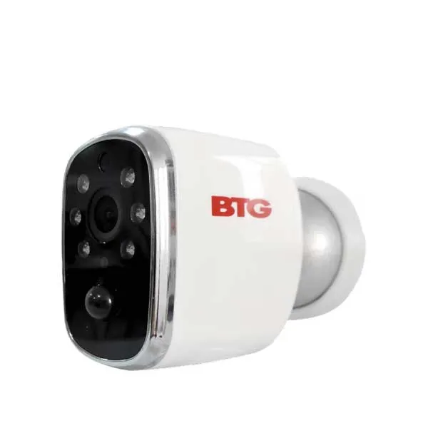 Bolide - WIP80P - Wi-Fi IP / Bullet Camera / Fixed / 2.8 mm Lens / Outdoor / IP66 / IR 15ft / PIR Motion Sensor
