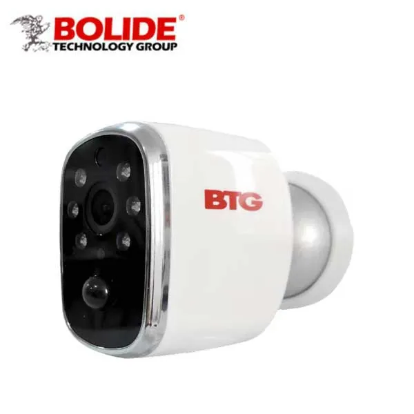 Bolide - WIP80P - Wi-Fi IP / Bullet Camera / Fixed / 2.8 mm Lens / Outdoor / IP66 / IR 15ft / PIR Motion Sensor