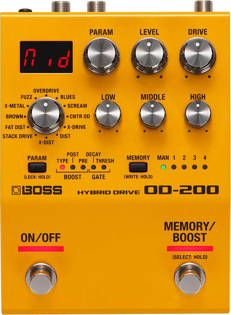 BOSS OD200 Hybrid Drive