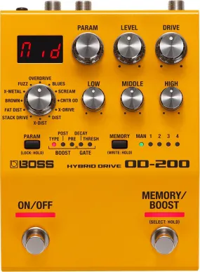 BOSS OD200 Hybrid Drive