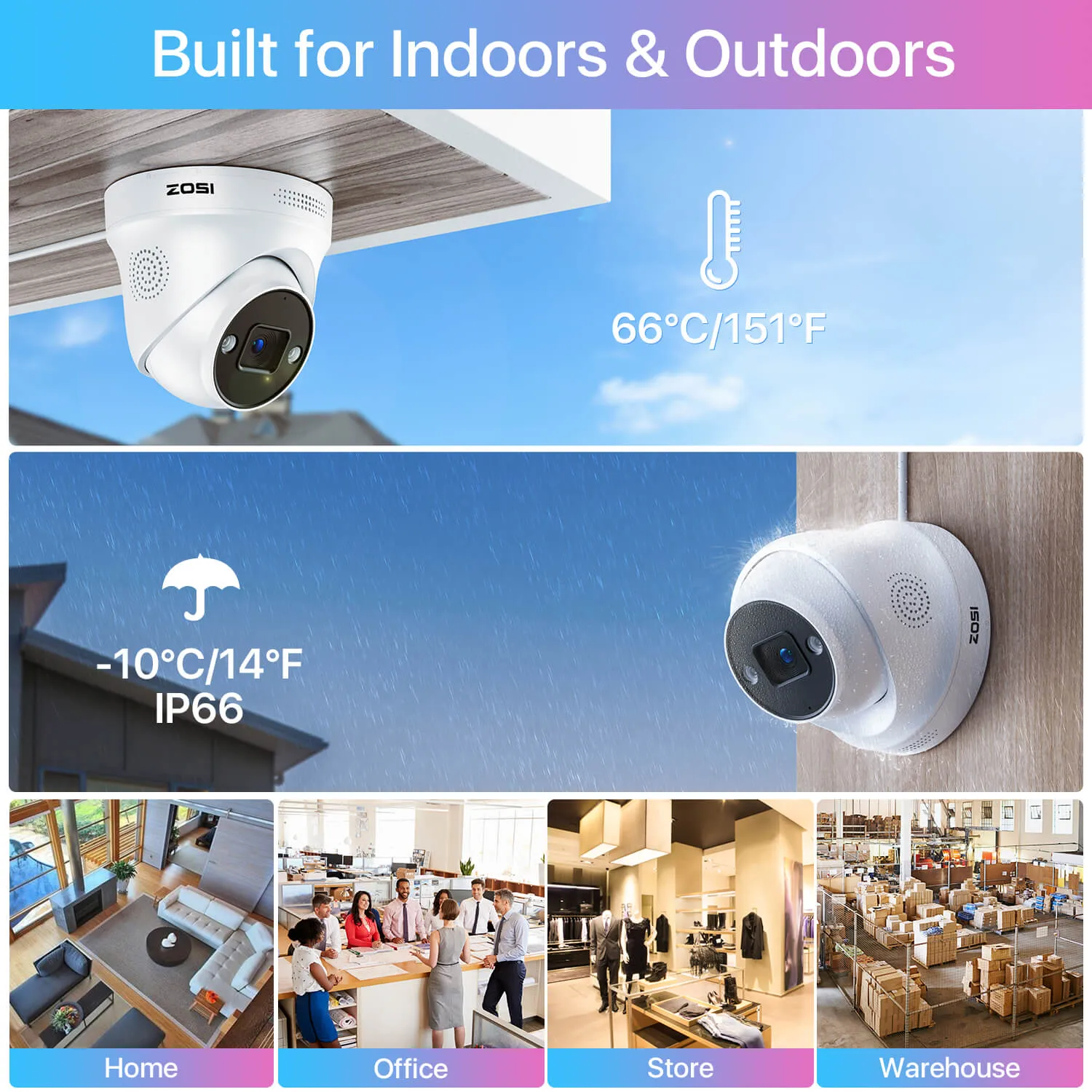 C225 4K Starlight PoE IP Camera   Optional Cloud/Local Storage