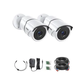 C261 2pack/4pack 1080P Analog Security Cameras with Audio   60ft BNC (ZG2612B)