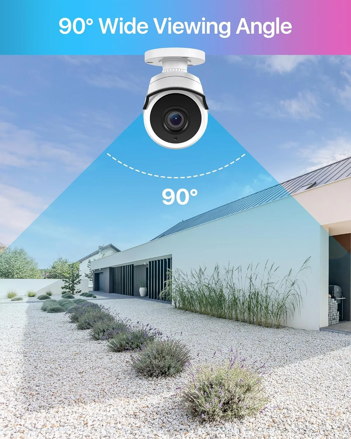 C261 2pack/4pack 1080P Analog Security Cameras with Audio   60ft BNC (ZG2612B)