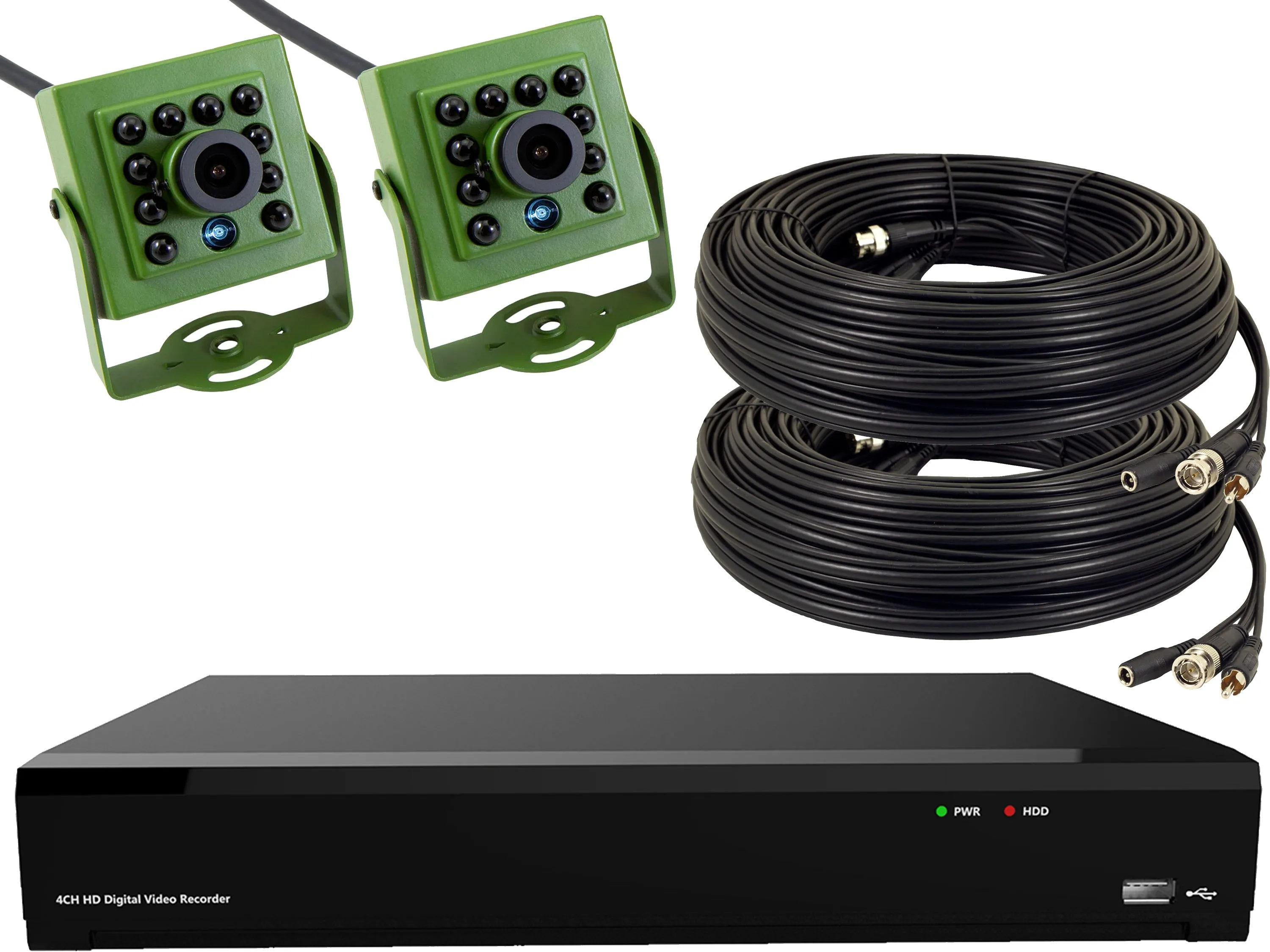 Cable Connection Bird Box & Wildlife HD Camera Recorder Pack