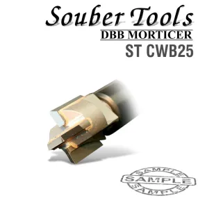 CARBIDE TIPPED CUTTER 25MM /LOCK MORTICER FOR WOOD SCREW TYPE
