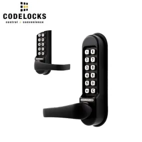 CodeLocks - CL515 - Mechanical Lock - Heavy Duty - Optional Backset - Tubular Mortise Latchbolt - Passage Function - Double Sided - Optional Finish