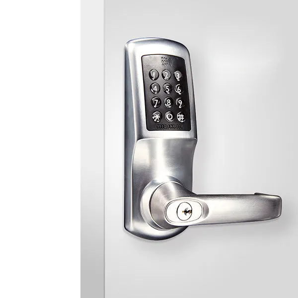 CodeLocks - CL5550 - Electronic Smart Lock - Heavy Duty - 2 3/4" Backset - Tubular Latch - Optional SFIC Prep - Grade 2