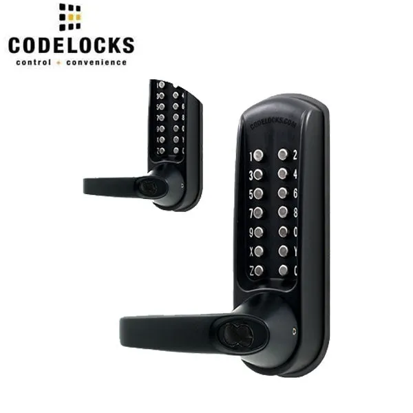 CodeLocks - CL610 - Mechanical Lock - Heavy Duty - Optional Backset - Tubular Latchbolt - Double Sided - Optional Cylinder Prep - Optional Finish - Grade 2