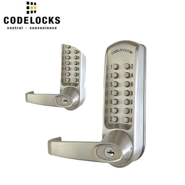 CodeLocks - CL650 - Mechanical Lock - Heavy Duty - 2 3/4" Backset - Mortise Lock - Double Sided - Optional Marine Grade - Grade 2