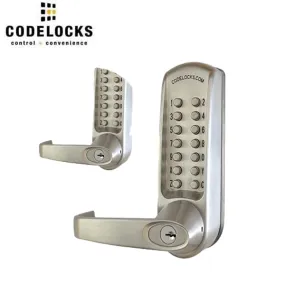 CodeLocks - CL650 - Mechanical Lock - Heavy Duty - 2 3/4" Backset - Mortise Lock - Double Sided - Optional Marine Grade - Grade 2