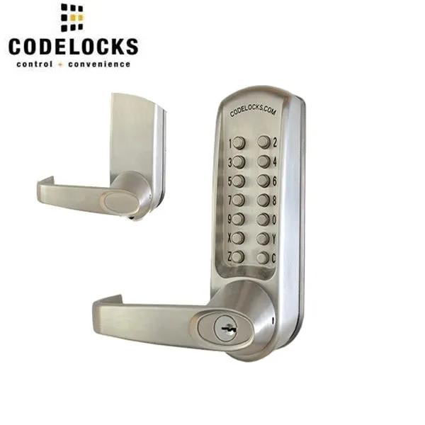 CodeLocks - CL650 - Mechanical Lock - Heavy Duty - 2 3/4" Backset - Mortise Lock - Optional Finish - Grade 2
