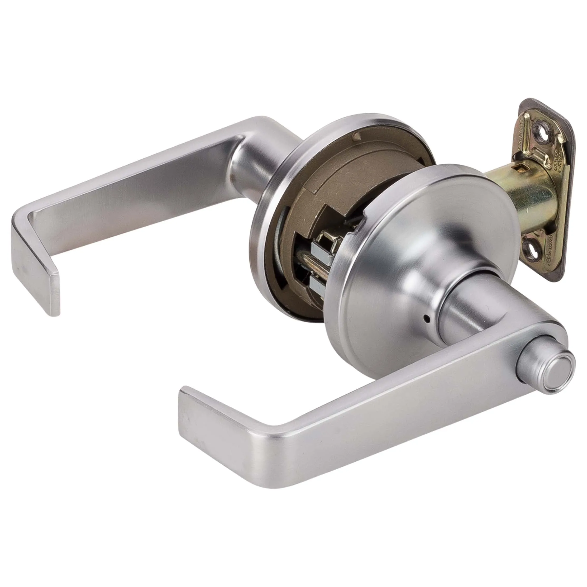 Commercial Door Lever Set Bed / Bath / Privacy Function, UL Fire Rated, ANSI 2, Atlas Collection