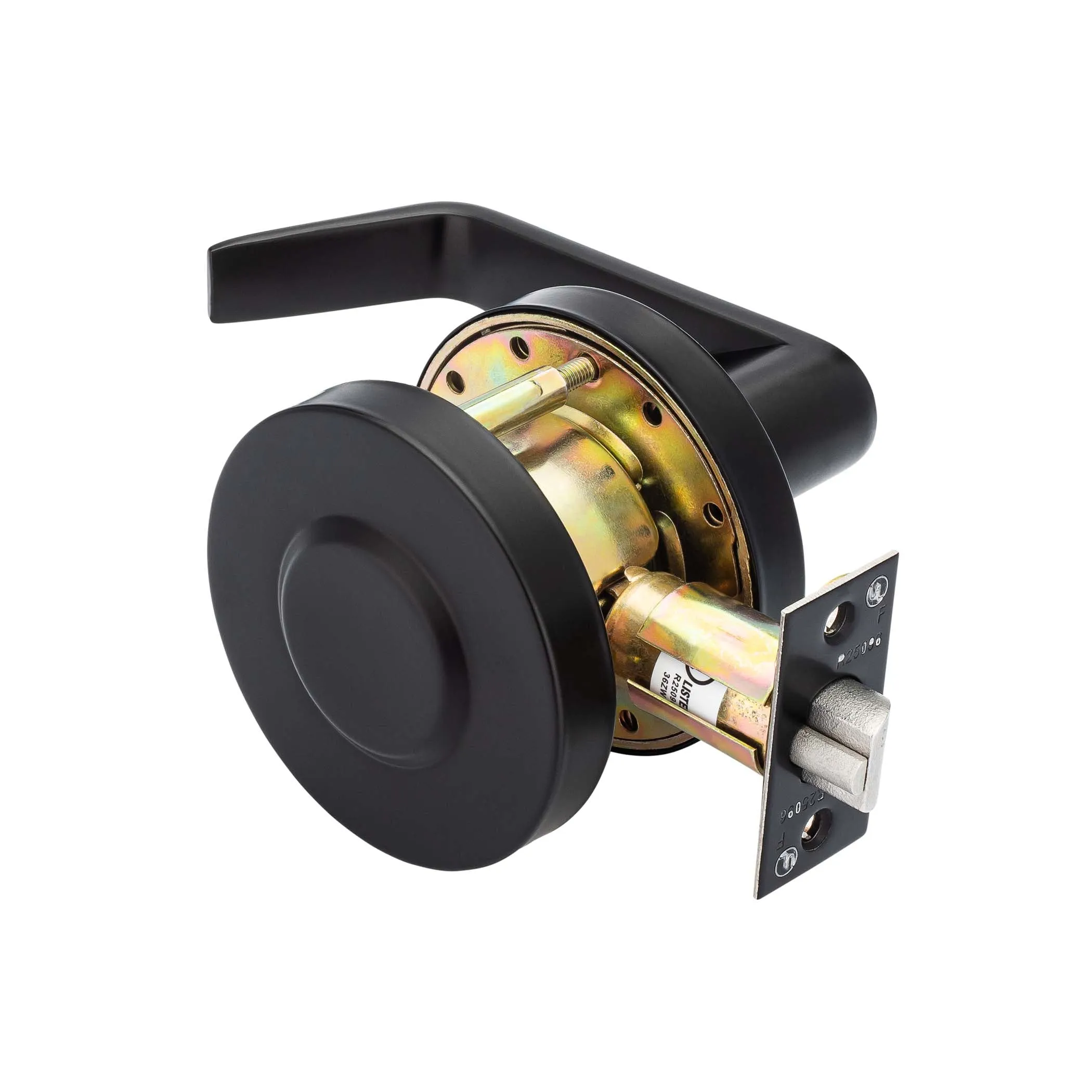 Commercial Door Lever Set Exit Connecting Room Function, UL Fire Rated, ANSI 2, Vigilant Collection