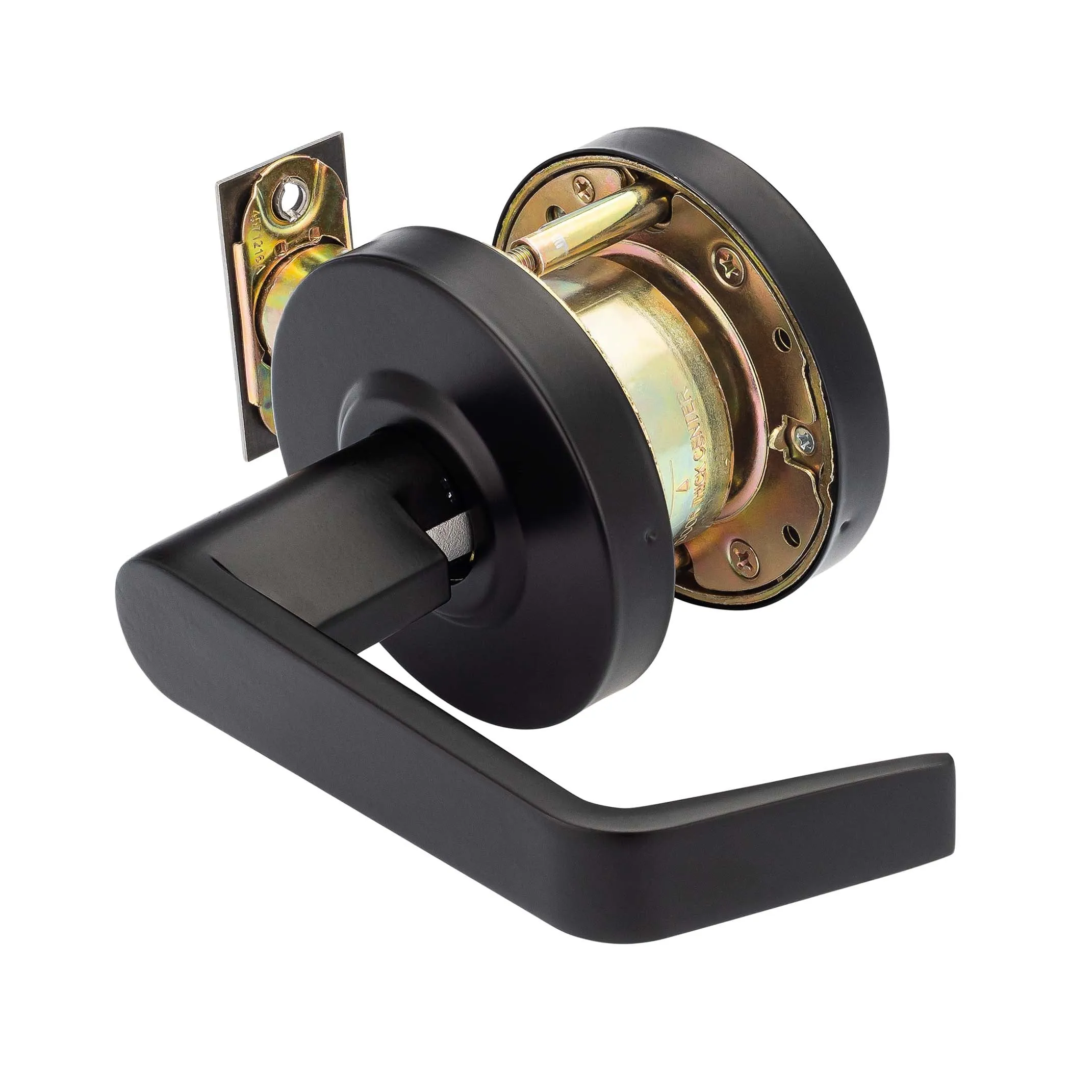 Commercial Door Lever Set Exit Connecting Room Function, UL Fire Rated, ANSI 2, Vigilant Collection