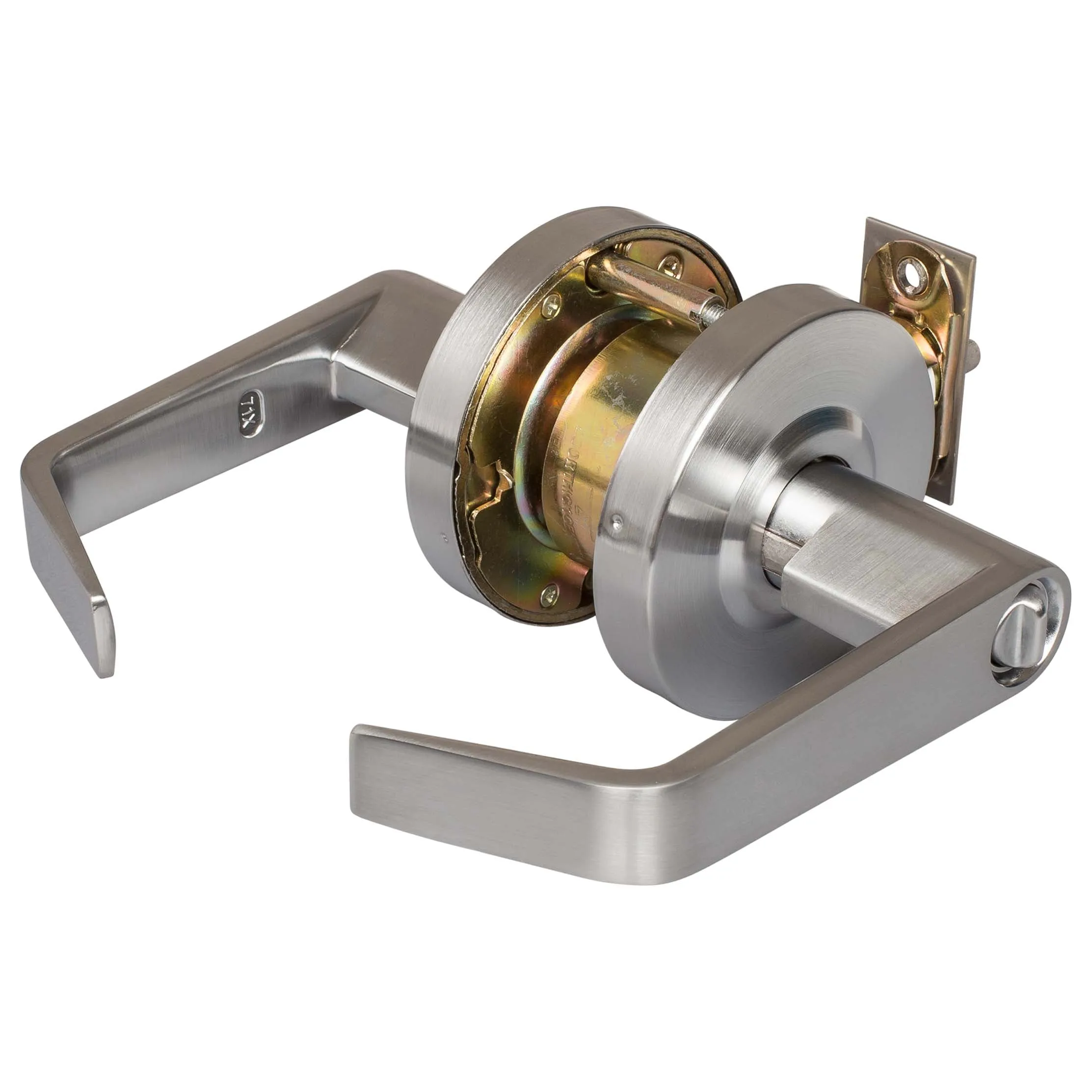 Commercial Door Lever Set Keyed / Entry Function, UL Fire Rated, ANSI 2, Vigilant Collection