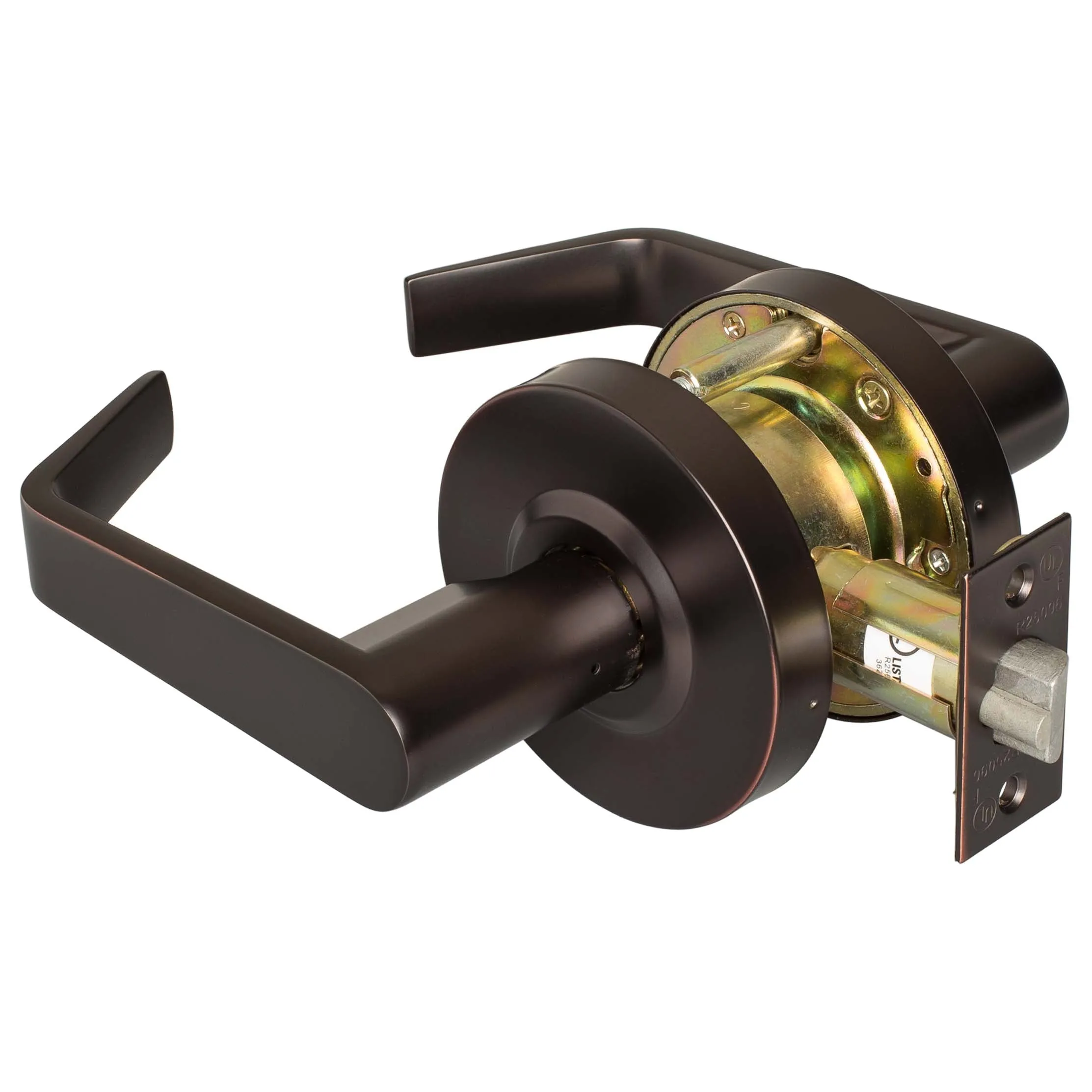 Commercial Door Lever Set Storeroom / Keyed Function, UL Fire Rated, ANSI 2, Vigilant Collection