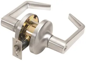 Cortland Grade 2 Heavy-Duty Entry Lever Satin Chrome